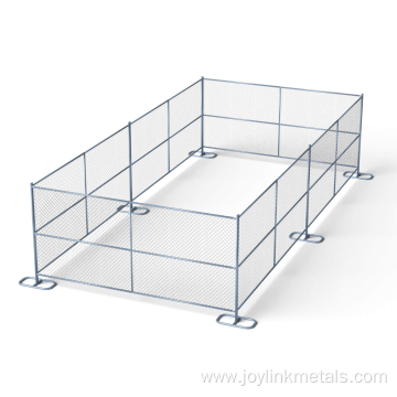 Galvanized Diamond Chain Link Fence for Sports Area